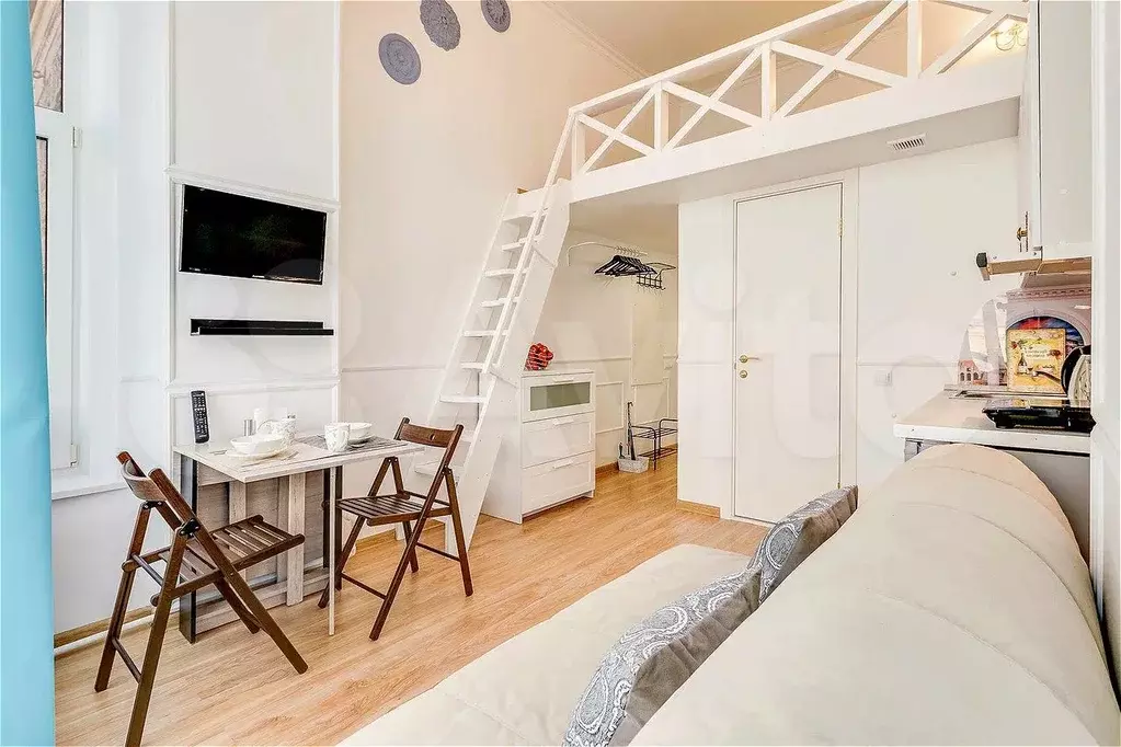 Квартира-студия, 14,6 м, 1/8 эт. - Фото 1