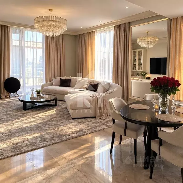 3-к кв. Москва ул. Братьев Фонченко, 1к7 (110.0 м) - Фото 2