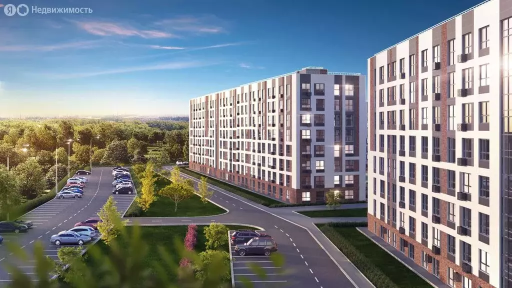 1-комнатная квартира: село Высокая Гора, жилой комплекс Атмосфера ... - Фото 1