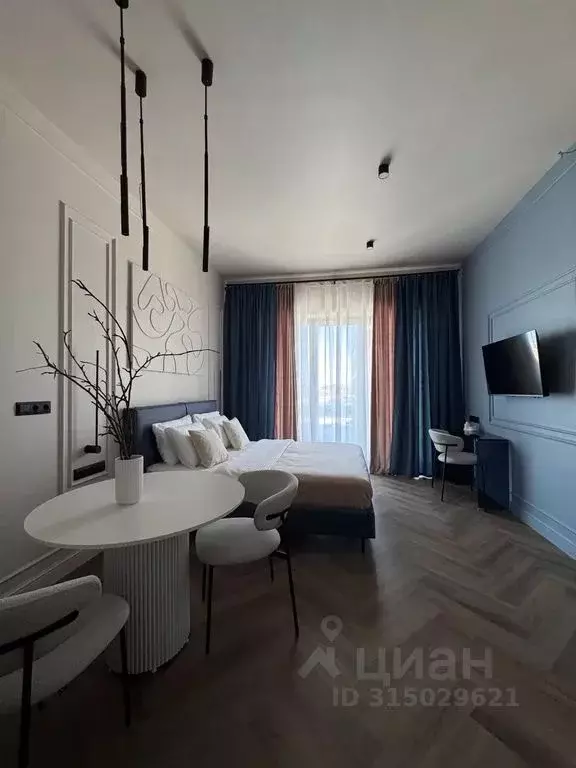 1-к кв. Санкт-Петербург наб. Макарова, 58 (29.0 м) - Фото 0