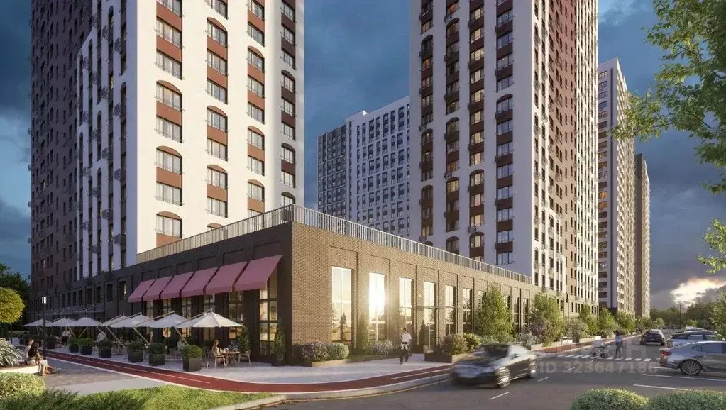 1-к кв. Томская область, Томск просп. Ленина, 206В (54.34 м) - Фото 2