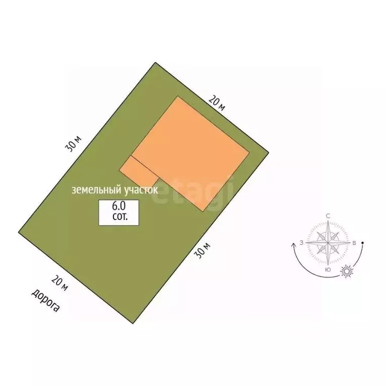 Дом в Краснодарский край, Краснодар № 1 СНТ, ул. Абрикосовая, 556 (236 ... - Фото 2