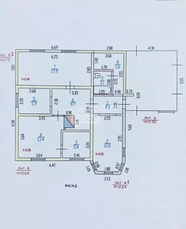 Дом в Алтайский край, Заринск Новостроевская ул., 40 (80 м) - Фото 1