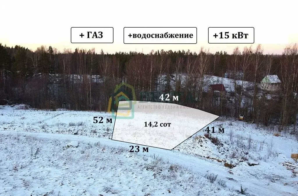 Участок в посёлок Сосново, КП Сосновские горки, проезд Сосновский-15, ... - Фото 2