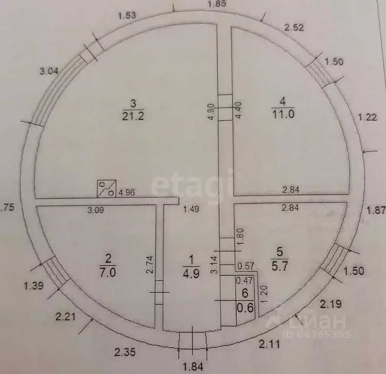 Дом в Алтайский край, Белокуриха Садовая ул. (50 м) - Фото 2