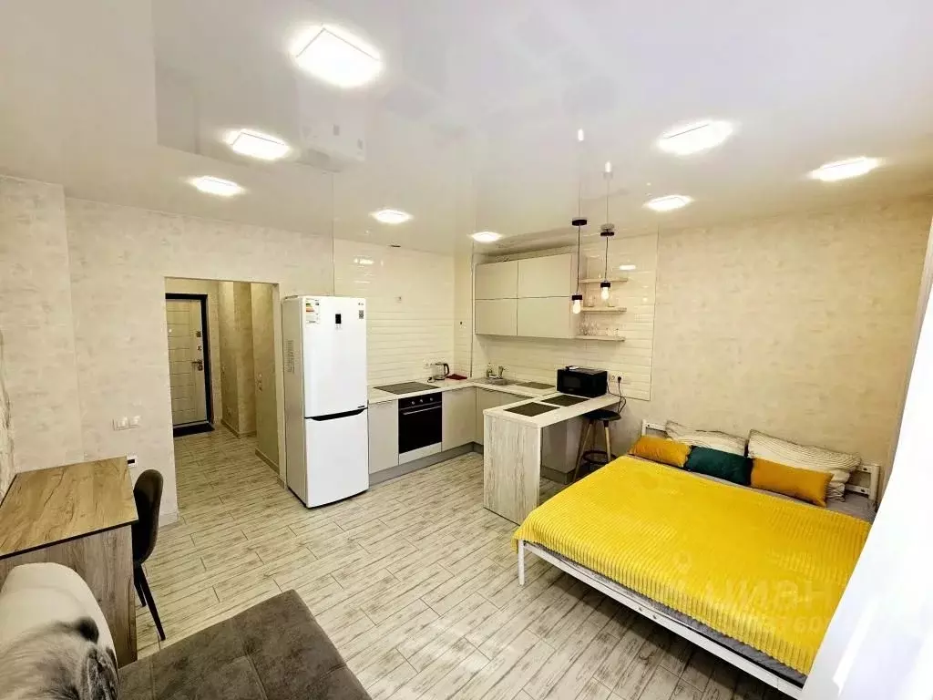 1-к кв. Тюменская область, Тюмень ул. Федюнинского, 64к1 (30.0 м) - Фото 1