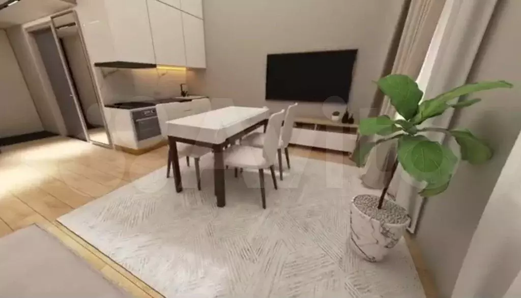 Квартира-студия, 28,5 м, 25/25 эт. - Фото 1