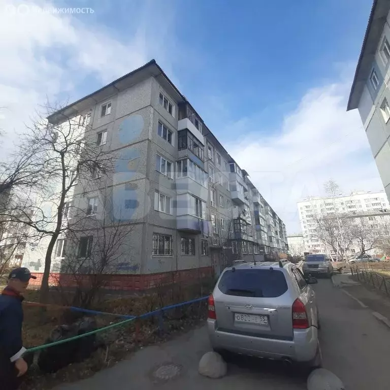 1-комнатная квартира: Омск, микрорайон Московка-2, улица Шакурова, 6 ... - Фото 0