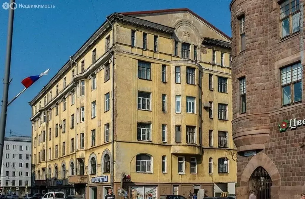 2-комнатная квартира: Выборг, Вокзальная улица, 9 (44 м) - Фото 1