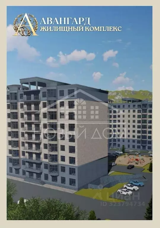 2-к кв. Кабардино-Балкария, Нальчик ул. Мовсисяна, 23 (83.7 м) - Фото 1