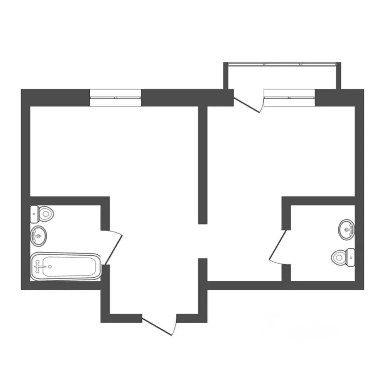 1-к кв. Тюменская область, Тюмень ул. Василия Подшибякина, 15 (39.2 м) - Фото 2