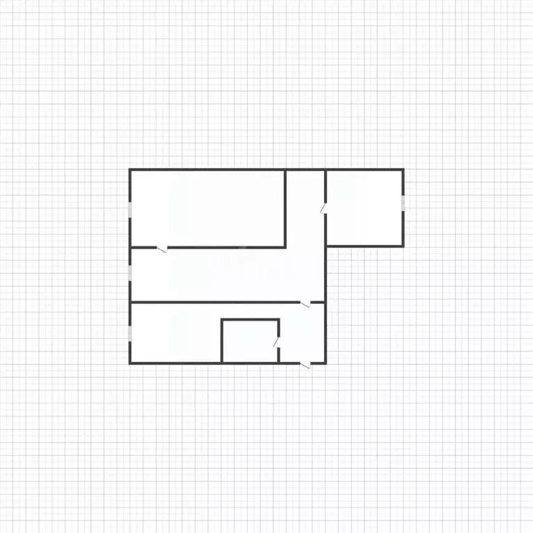 3-к кв. Курская область, Пристенский район, Поселок Кировский ... - Фото 2