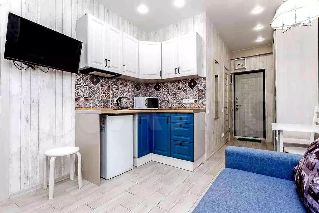 Квартира-студия, 15,3 м, 1/17 эт. - Фото 1