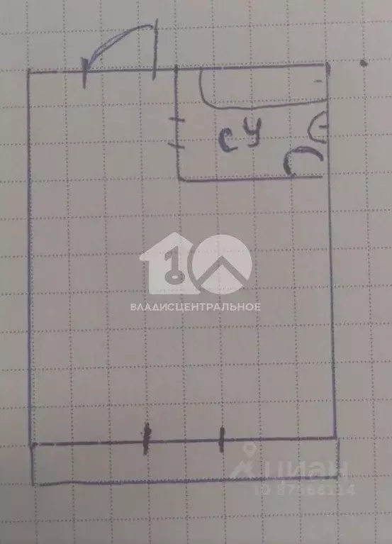 Студия Новосибирская область, Новосибирск Весенний мкр, ул. Заречная, ... - Фото 2