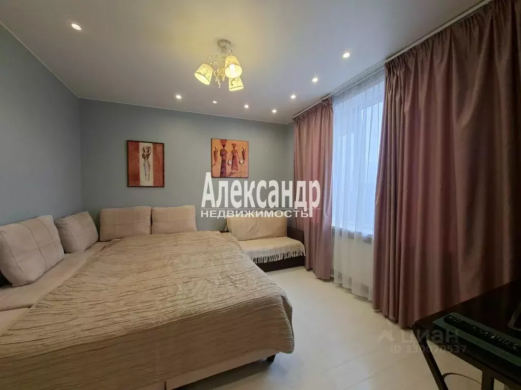 1-к кв. Санкт-Петербург Петергофское ш., 45 (41.4 м) - Фото 1