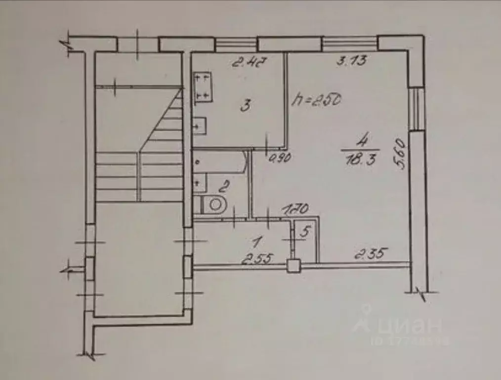 1-к кв. Волгоградская область, Волгоград ул. Лавочкина, 12 (31.0 м) - Фото 2