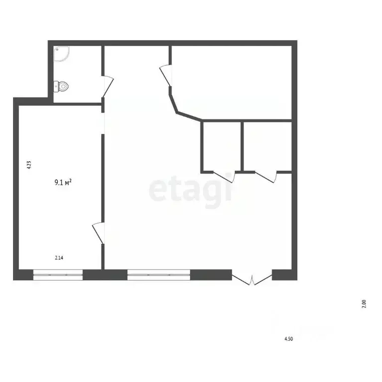 Торговая площадь в Красноярский край, Красноярск имени газеты ... - Фото 1