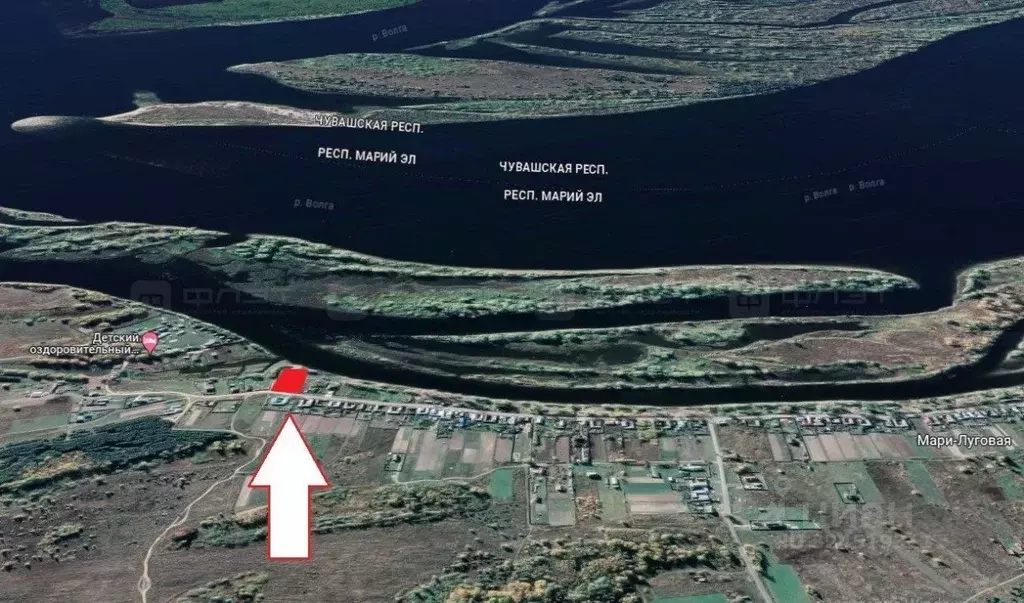 Участок в Марий Эл, Звениговский район, Исменецкое с/пос, д. ... - Фото 1