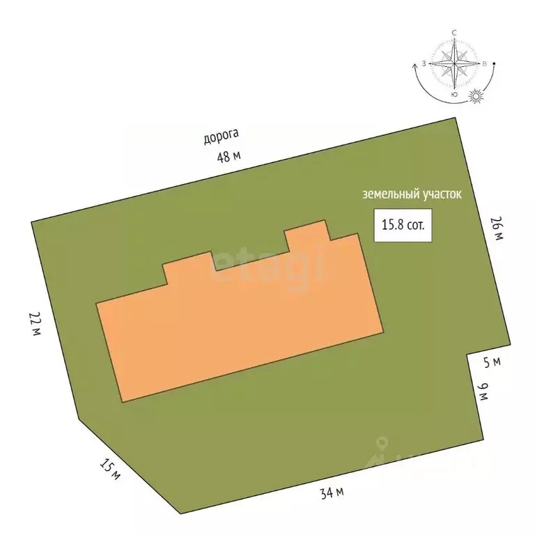 Дом в Ямало-Ненецкий АО, Тарко-Сале Пуровский район, Снежный пер., 7 ... - Фото 2