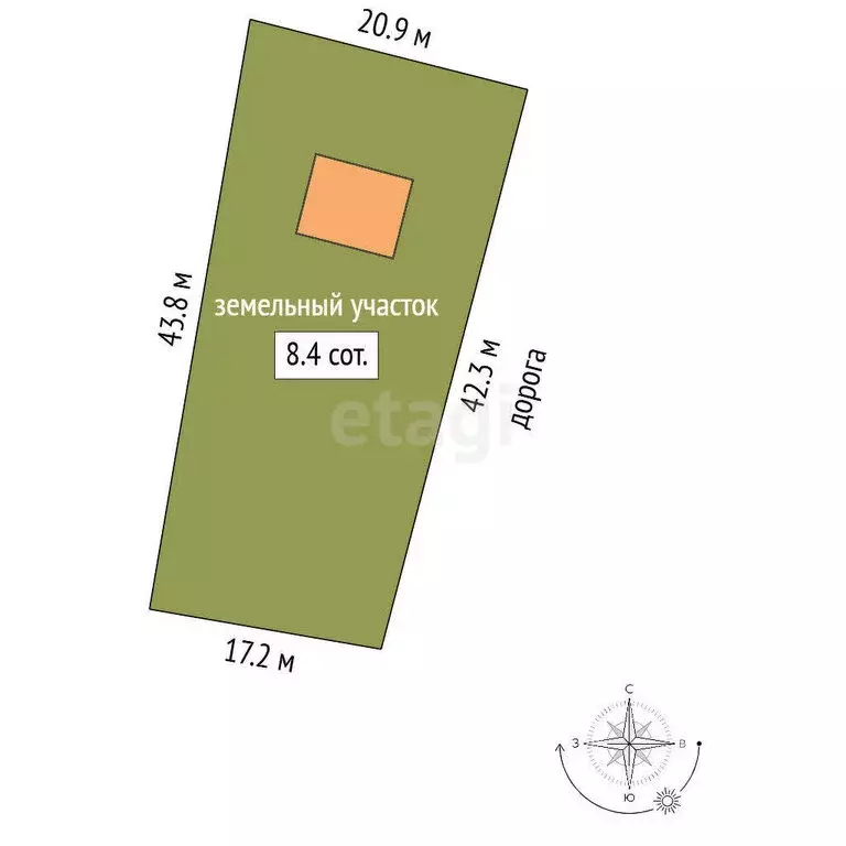 Дом в Вологодская область, Шекснинский муниципальный округ, деревня ... - Фото 1