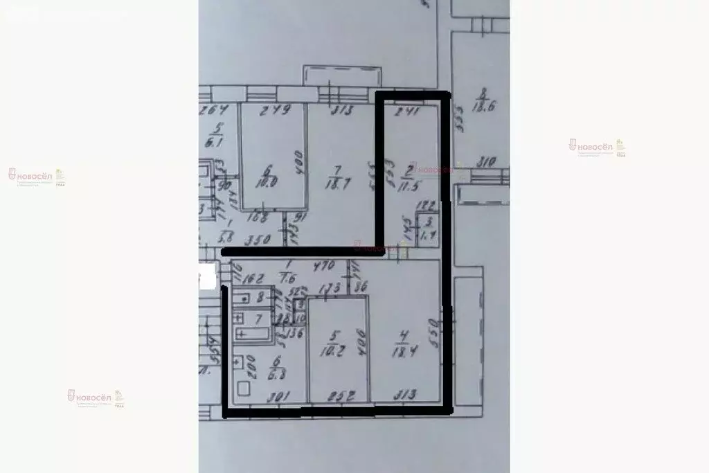 3-комнатная квартира: Екатеринбург, улица Кузнецова, 14 (60 м) - Фото 0