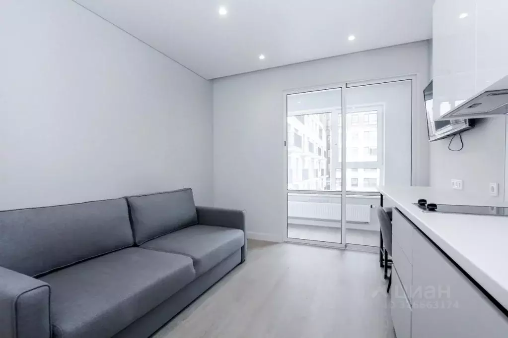 Студия Свердловская область, Екатеринбург ул. Шаумяна, 24 (22.0 м) - Фото 1