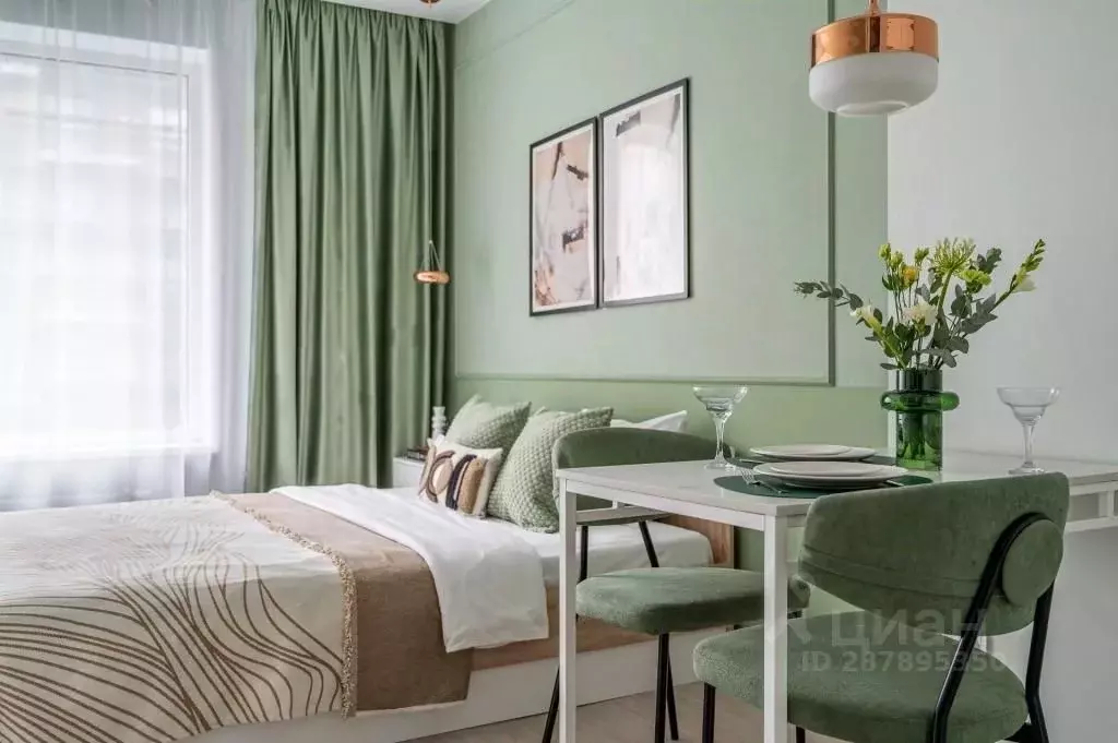 1-к кв. Свердловская область, Екатеринбург пер. Ритслянда, 15 (27.0 м) - Фото 2