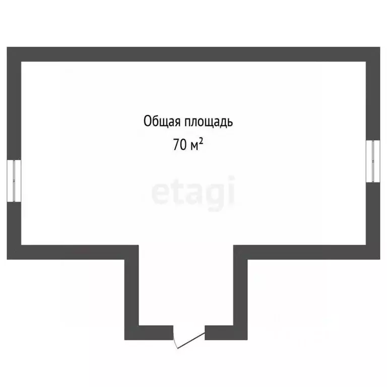 Торговая площадь в Брянская область, Брянск Орловская ул., 22 (70 м) - Фото 2