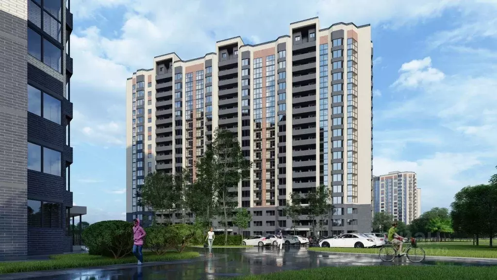 2-к кв. Липецкая область, Липецк Минская ул., 6Ак2 (62.5 м) - Фото 1