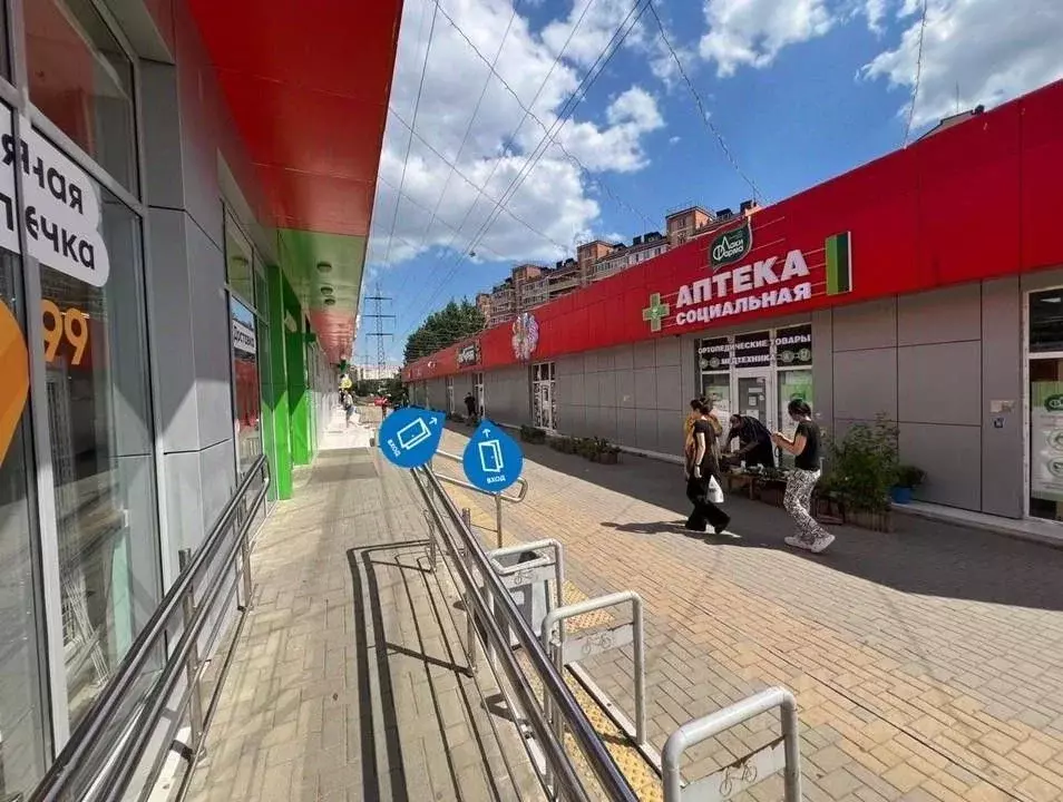 Торговая площадь в Краснодарский край, Краснодар ул. Домбайская (91 м) - Фото 2