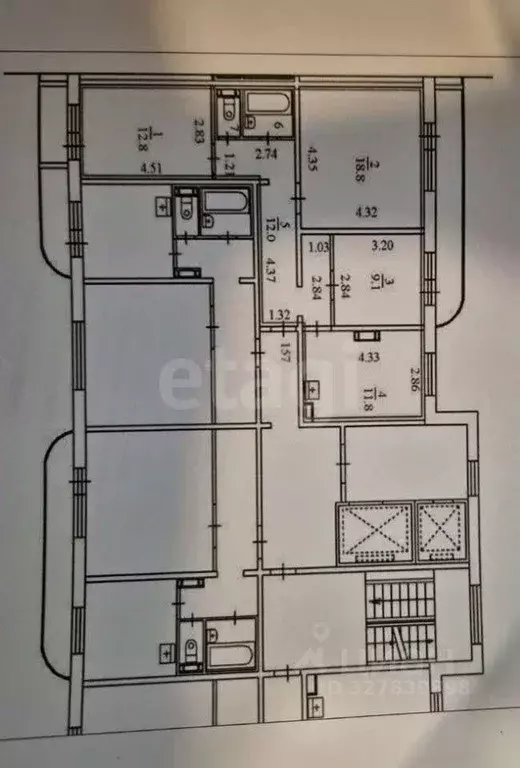 3-к кв. Пермский край, Пермь Целинная ул., 49 (72.25 м) - Фото 2