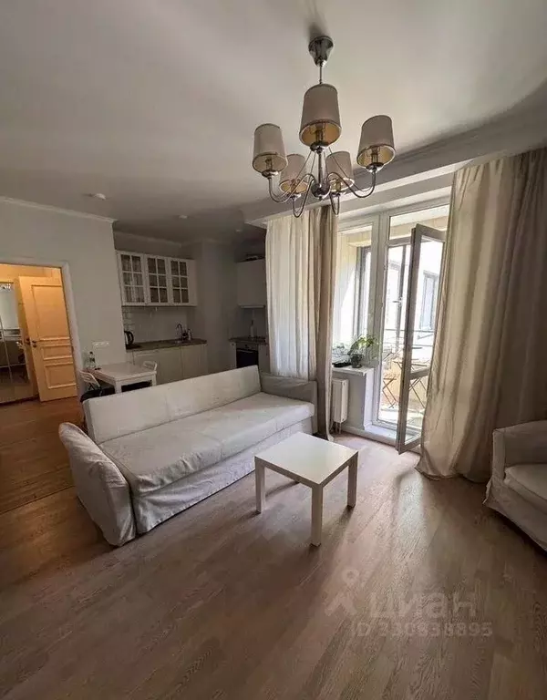 Студия Санкт-Петербург Кременчугская ул., 9К2 (39.8 м) - Фото 1