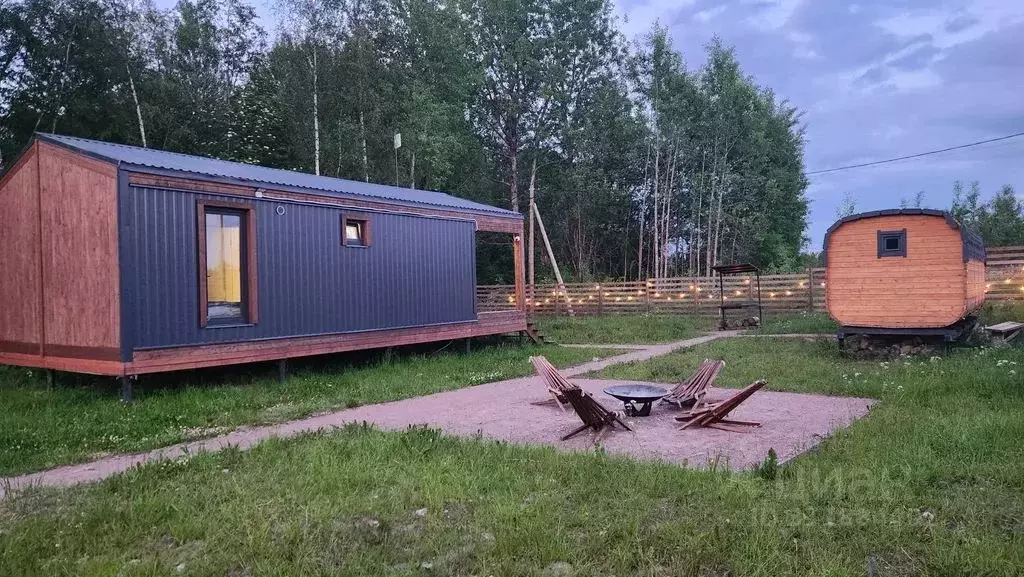 Дом в Ленинградская область, Приозерский район, Красноозерное с/пос, ... - Фото 1