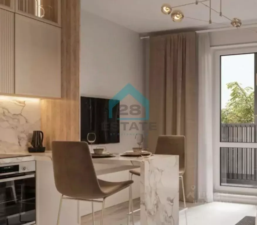 2-к кв. Санкт-Петербург Кубинская ул., 76к6литО (68.08 м) - Фото 1