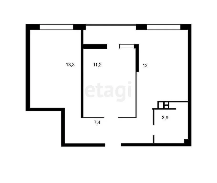 2-комнатная квартира: Краснодар, улица Западный Обход, 39/2к5 (60 м) - Фото 0