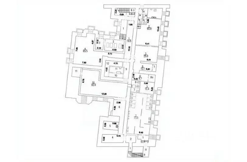 Помещение свободного назначения в Москва Зубовский бул., вл13с1 (155 ... - Фото 2
