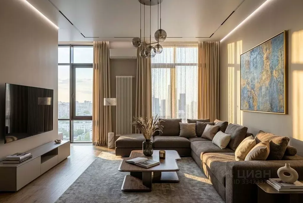 4-к кв. Москва Багратионовский проезд, 5Ак1 (115.0 м) - Фото 2
