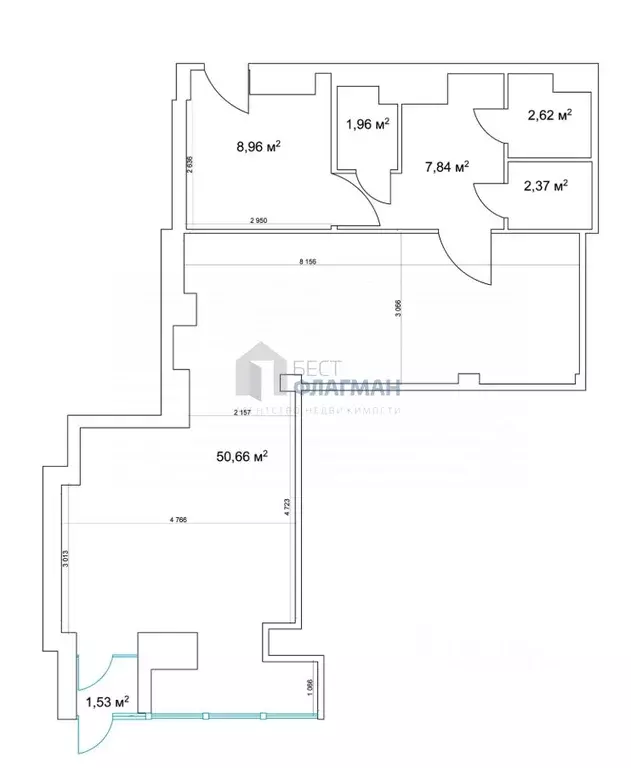 Помещение свободного назначения в Москва просп. Андропова, 30 (76 м) - Фото 2