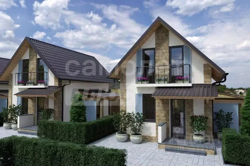 Таунхаус в Крым, Евпатория городской округ, Заозерное пгт ул. ... - Фото 1