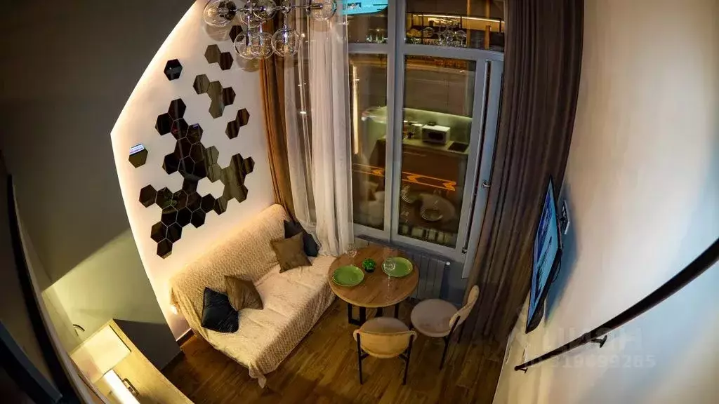 Студия Москва Ленинградский просп., 33А (21.0 м) - Фото 1