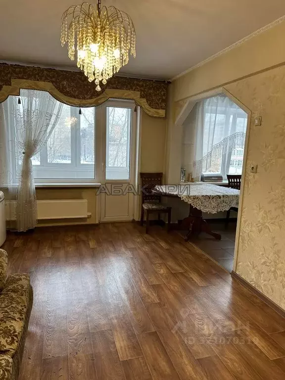 4-к кв. Красноярский край, Красноярск ул. Железнодорожников, 12 (77.0 ... - Фото 1