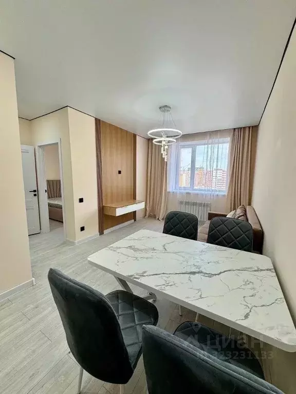 2-к кв. Татарстан, Казань ул. Хусаина Мавлютова, 17Ек2 (55.0 м) - Фото 1