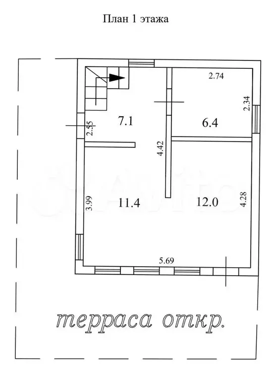 Дом 72 м на участке 12 сот. - Фото 0