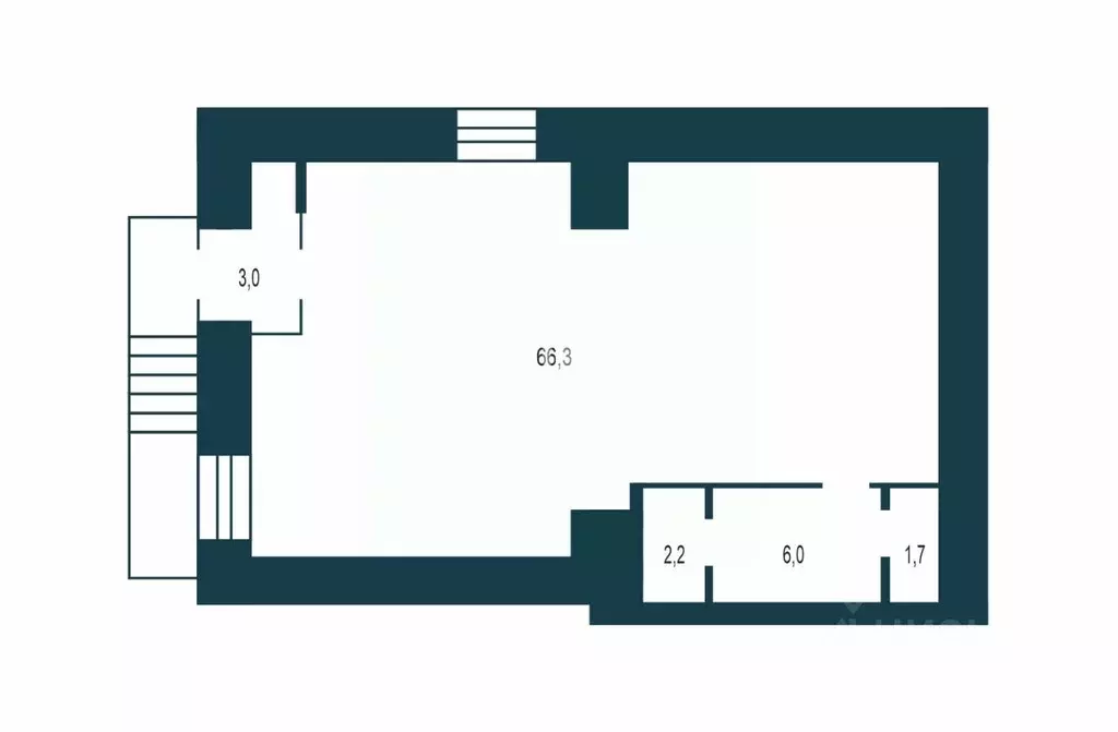 Торговая площадь в Кемеровская область, Междуреченск Коммунистический ... - Фото 2