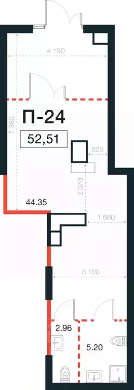 Помещение свободного назначения в Санкт-Петербург Новая Земля жилой ... - Фото 1
