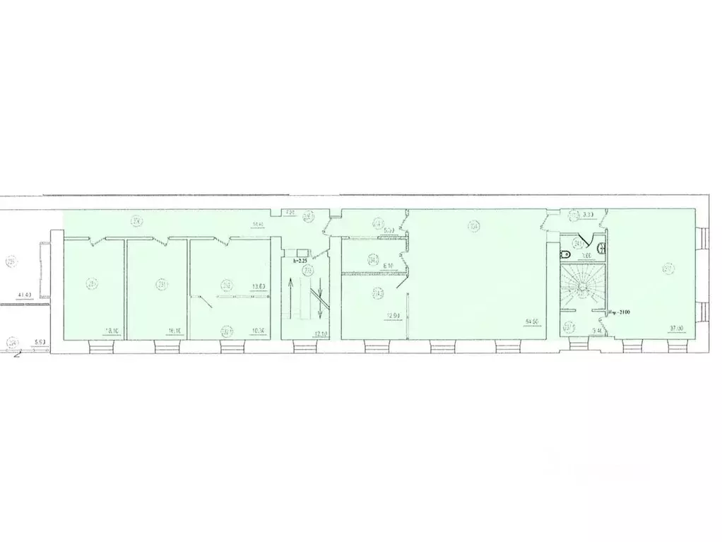 Офис в Санкт-Петербург ул. Чайковского, 29 (211 м) - Фото 1