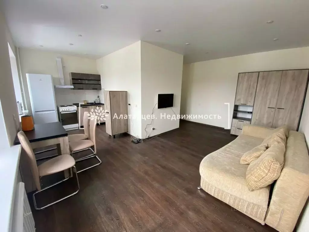 Студия Томская область, Томский район, д. Кисловка, Левобережный мкр ... - Фото 1