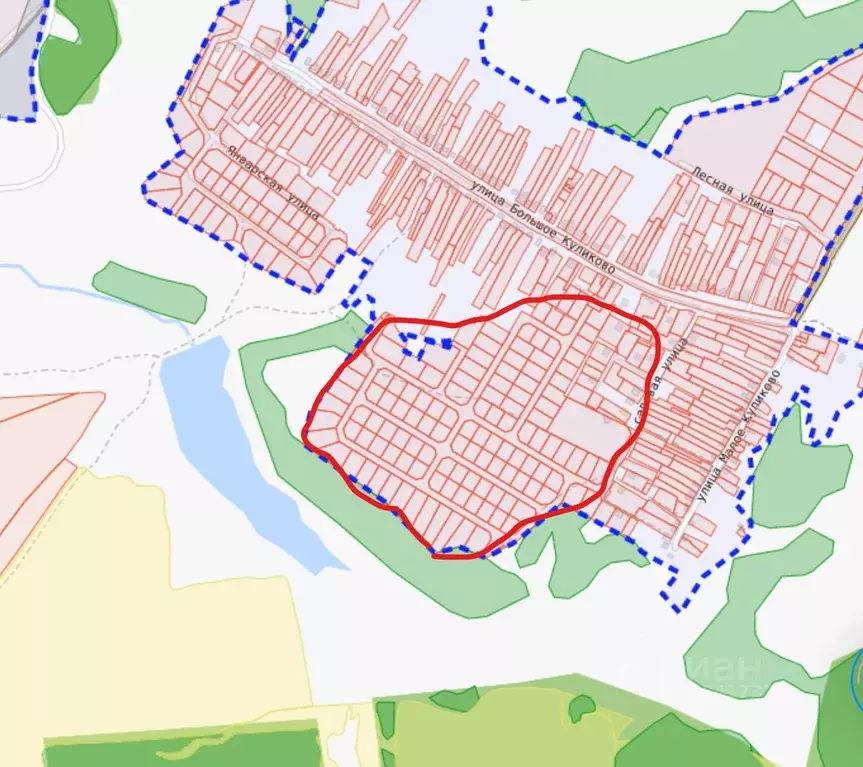 Участок в Нижегородская область, Богородский муниципальный округ, д. ... - Фото 1