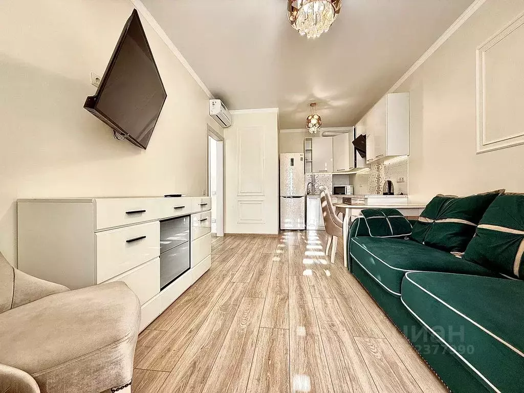 1-к кв. Крым, Симферопольский район, с. Мирное ул. Крымской Весны, 5к4 ... - Фото 2