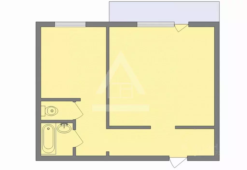 1-к кв. Челябинская область, Челябинск Университетская Набережная ул., ... - Фото 2